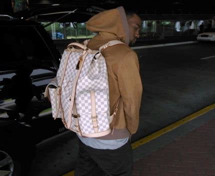 Kanye West’s Custom Vuitton Backpack 